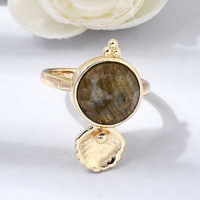 Brass Cuff Rings for Women GG-CBA7610-10G-07-1