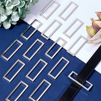 16Pcs Zinc Alloy Buckles FIND-BBC0002-43C-1