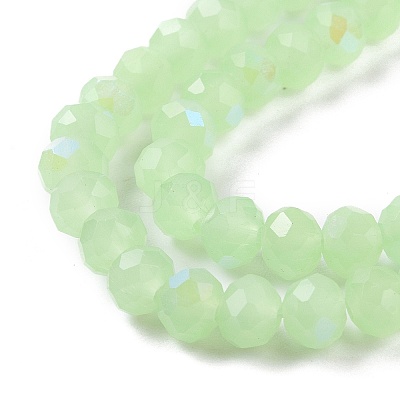 Electroplate Glass Beads Strands EGLA-A034-J2mm-L04-1