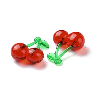 Transparent Acrylic Pendants OACR-C003-03-1