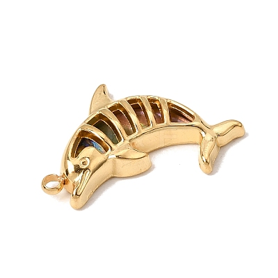 Marine Organism Theme Natural Shell Pendants SH-CBA6E49-01G-B-1