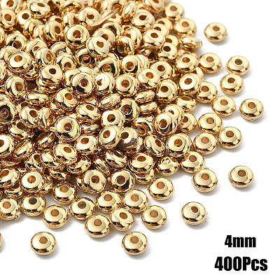 400Pcs CCB Plastic Spacer Beads CCB-YW0001-49A-G-1