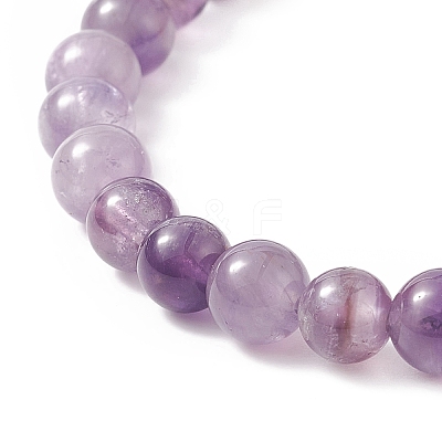 Natural & Synthetic Gemstone Beads Stretch Bracelets BJEW-JB09206-1