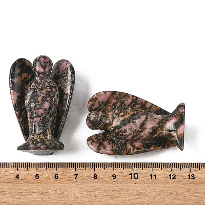 Natural Rhodonite Carved Angle Figurines GG-CBA9C2C-A04-1