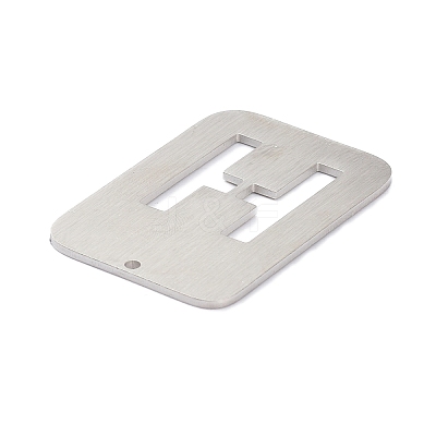 Non-Tarnish 304 Stainless Steel Pendants STAS-K216-49H-P-1