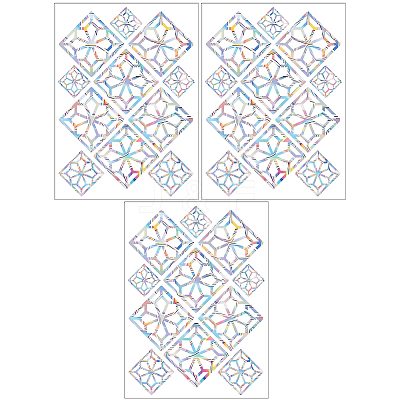 PVC Self Adhesive Stickers STIC-WH20010-20B-1