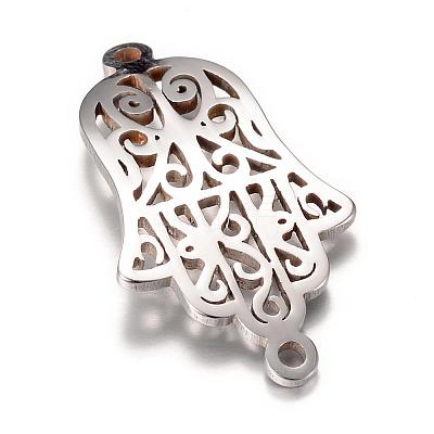 Tarnish Resistant 201 Stainless Steel Links connectors STAS-S059-20B-1