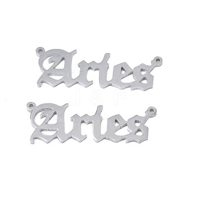 Non-Tarnish 304 Stainless Steel Connector Charms STAS-N095-136D-1
