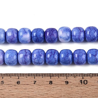 Ombre Effect Dyed Glass Beads Strands GLAA-N067-01A-12-1