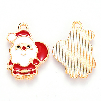 Alloy Enamel Pendants X-ENAM-S121-003-1