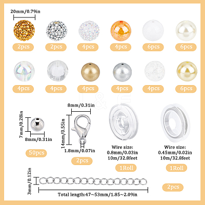 DIY Bracelets Jewelry Making Kit DIY-SC0026-10A-1