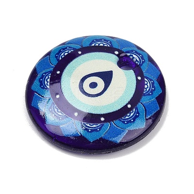 Handmade Lampwork Pendants LAMP-R005-01H-1