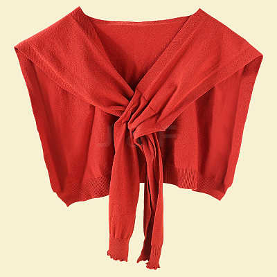 Polypropylene Sweater Shawl Wraps for Women AJEW-WH20080-27C-1