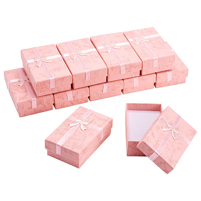 Marble Printed Cardboard Jewelry Set Storage Boxes CON-TAC0020-02A-1