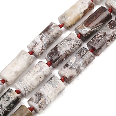 Natural Mexican Crazy Lace Agate Beads Strands G-B196-B01-01-1