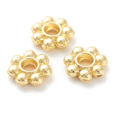 Rack Plating Alloy Beads X-KK-J277-21G-1