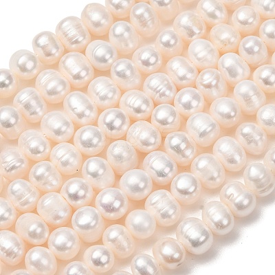 Natural Cultured Freshwater Pearl Beads Strands PA-CBABE82-15C-1