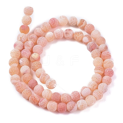 Natural Weathered Agate Beads Strands LS-G-L534-07-6mm-1