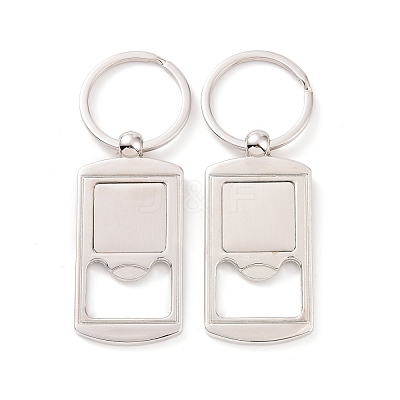 Rack Plating Zinc Alloy Keychain KEYC-C052-01P-1