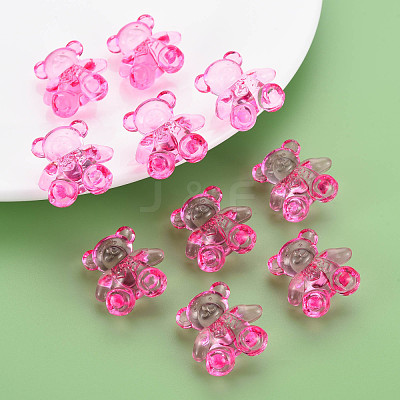Transparent Acrylic Beads MACR-S373-71-B04-1