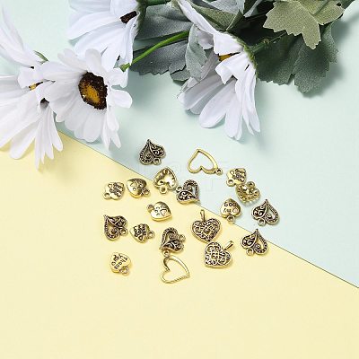 Tibetan Style Alloy Pendants TIBEP-MSMC012-1AG-1