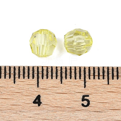 Transparent Acrylic Beads OACR-Q015-03H-1