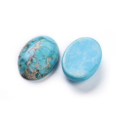 Natural Regalite/Imperial Jasper/Sea Sediment Jasper Cabochons G-G814-05-1