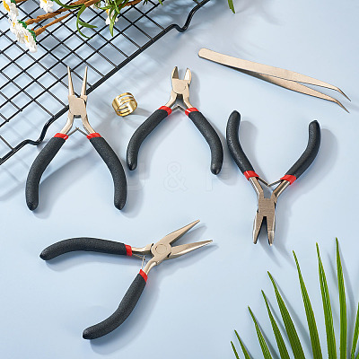 Carbon Steel Jewelry Pliers PT-TA0001-13-1