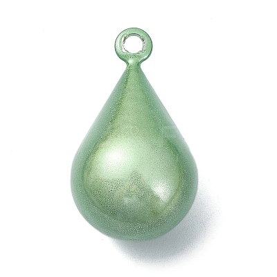Brass Bell Pendants KK-K359-02B-1