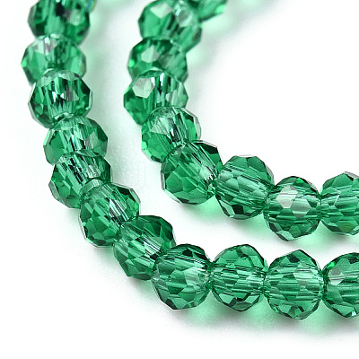 Glass Beads Strands EGLA-A034-T8mm-D18-1