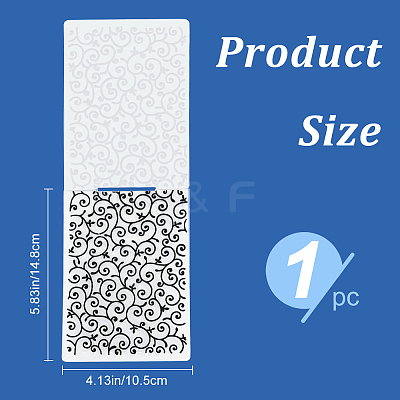 Plastic Embossing Folders DIY-WH0032-73-1