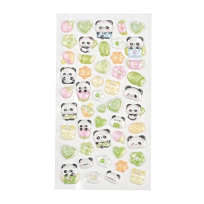 Epoxy Resin 3D Puffy Stickers DIY-G122-01J-1