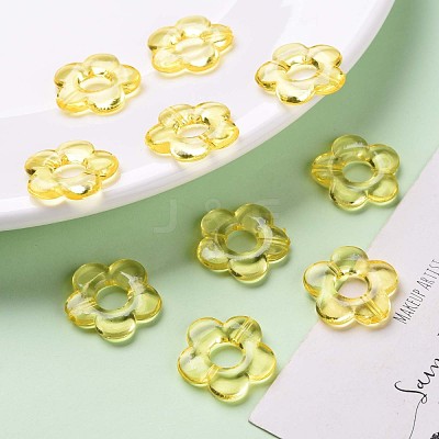 Transparent Acrylic Bead Frames TACR-S154-29B-85-1