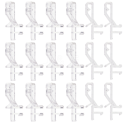 PC Plastic Curtain Overlay Clips FIND-WH0053-29-1
