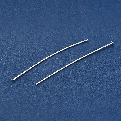Brass Flat Head Pins KK-H502-01G-S-1