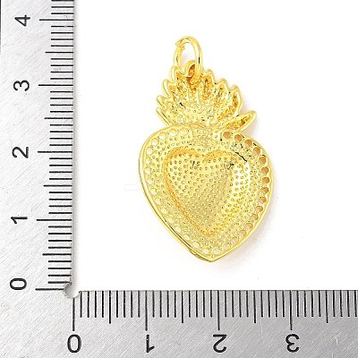Brass Pendants KK-Z101-10G-1