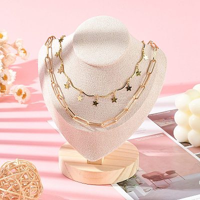 Necklace Bust Display Stand NDIS-E022-01C-1