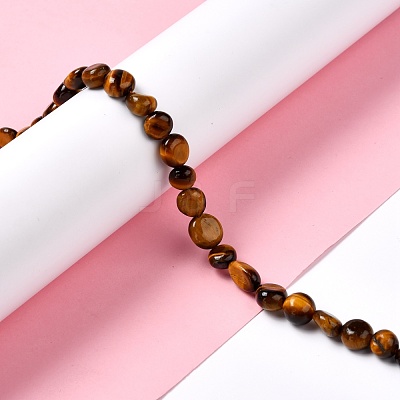 Natural Tiger Eye Beads Strands G-F706-08B-1