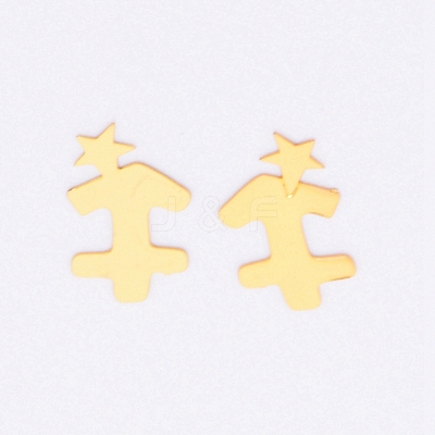 Brass Cabochons KK-WH0034-54G-04-1