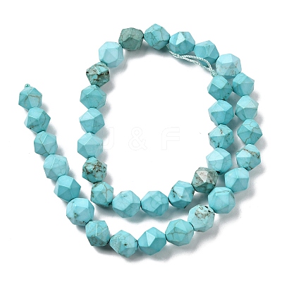 Natural Magnesite Beads Strands G-P598-B01-03-1