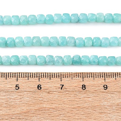 Natural Amazonite Beads Strands G-K366-H01-4mm-1