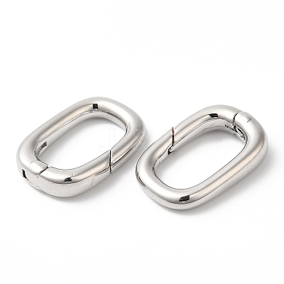 Brass Spring Gate Rings KK-R143-27P-1
