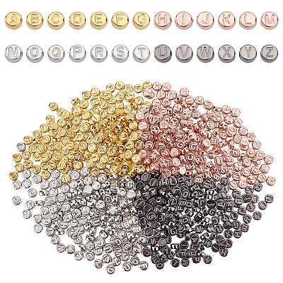 800Pcs 4 Colors CCB Plastic Beads CCB-AR0001-01-1