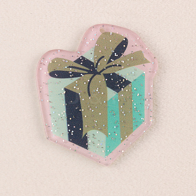 Christmas Themes Acrylic Pendants FIND-WH0817-160E-1