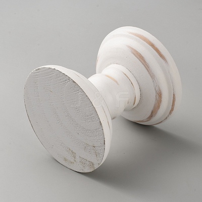 Wooden Candlestick DIY-WH0308-813A-1