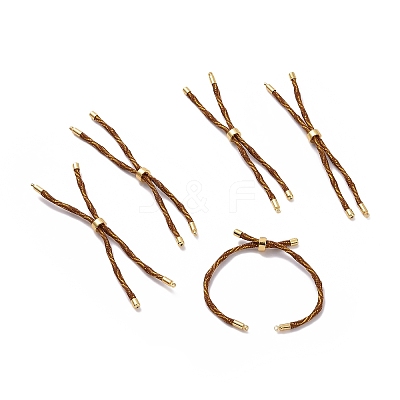 Nylon Cord Silder Bracelets MAK-C003-03G-01-1
