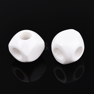 Opaque Acrylic Beads SACR-T017-54A-1