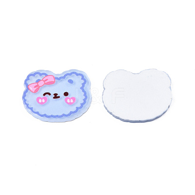 Printed Acrylic Cabochons OACR-N135-37-1