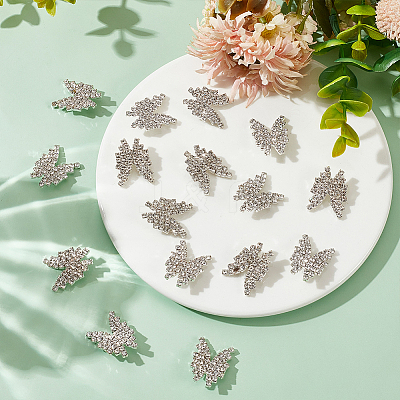10Pcs Alloy Shank Buttons DIY-MA0006-65A-1