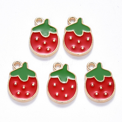 Alloy Enamel Pendants ENAM-N054-030-1